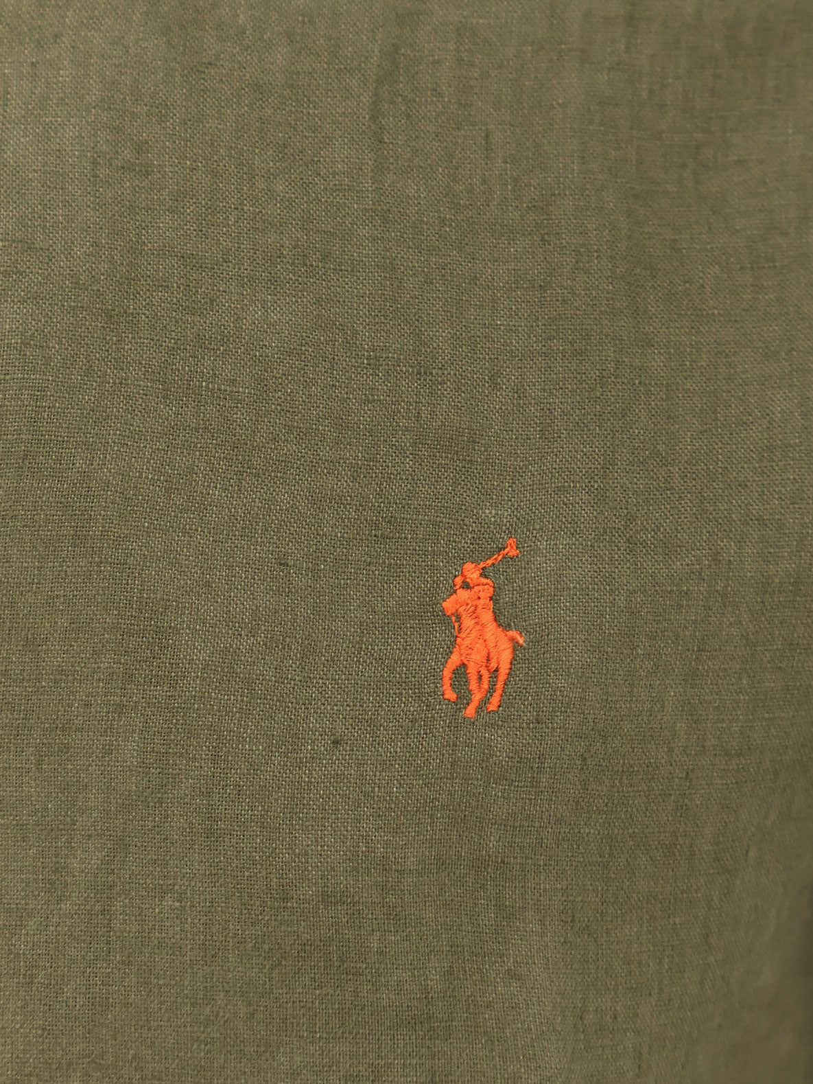Polo Ralph Lauren Shirts New Olive Lino