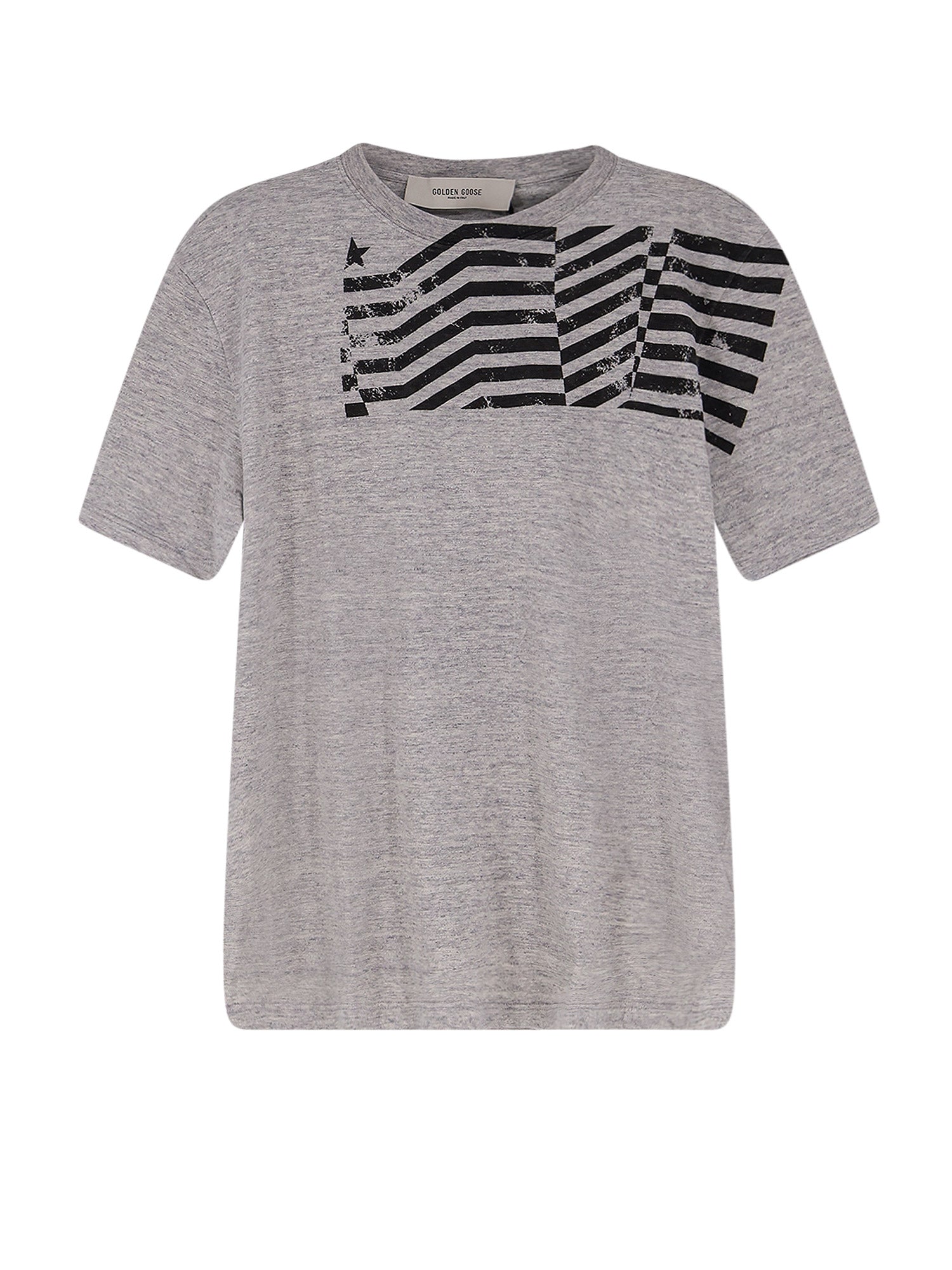 Golden Goose T-shirts and Polos Greymelange Cotone