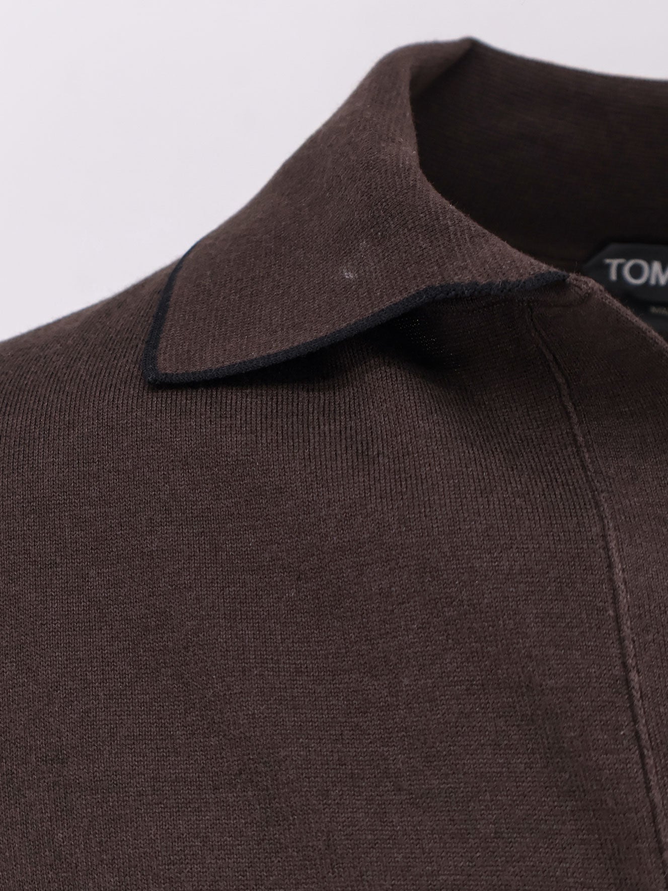 Tom Ford T-shirts and Polos Brown Cotone