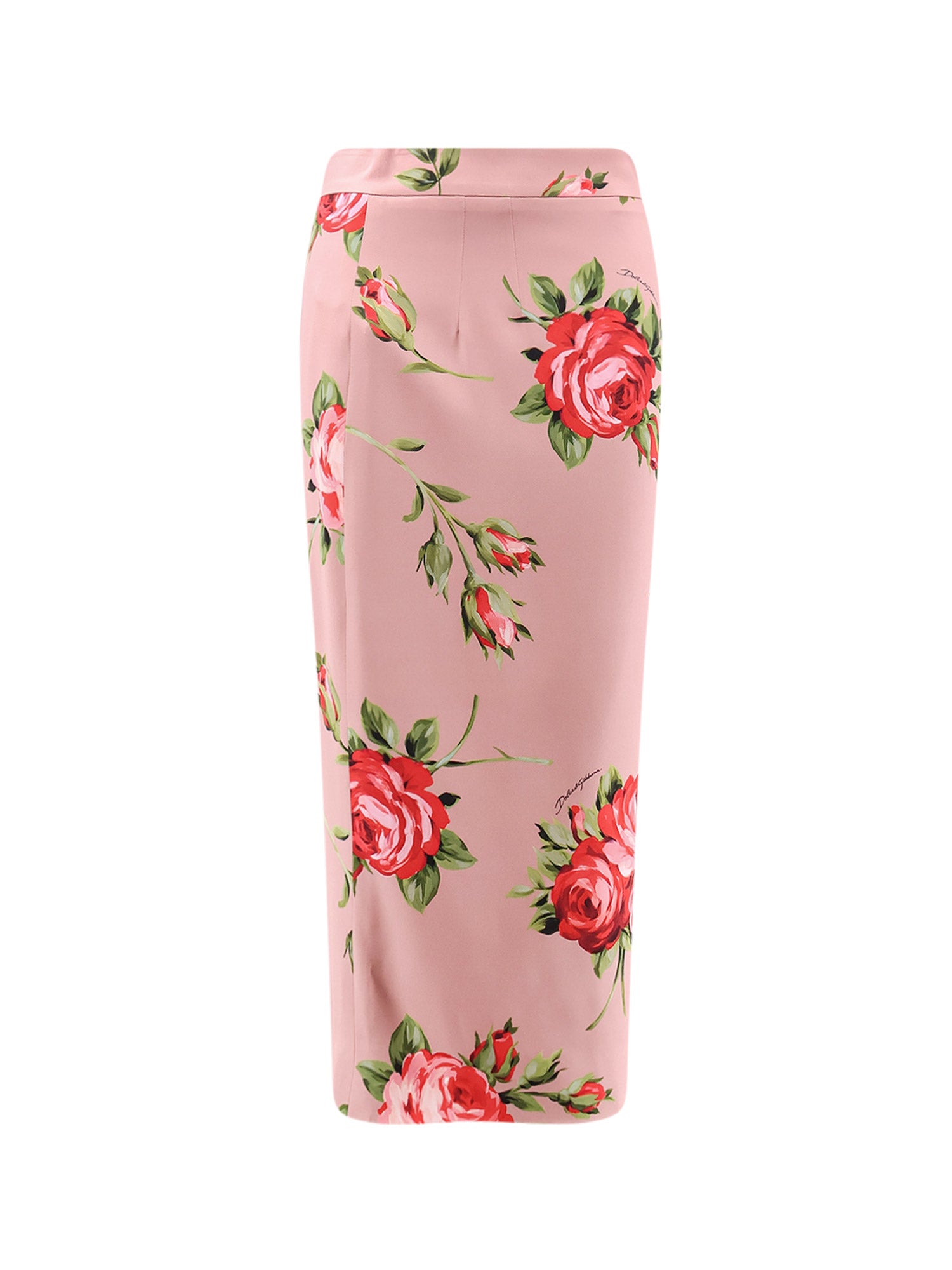 Dolce & Gabbana Skirts Bouquetrose Seta Elastan