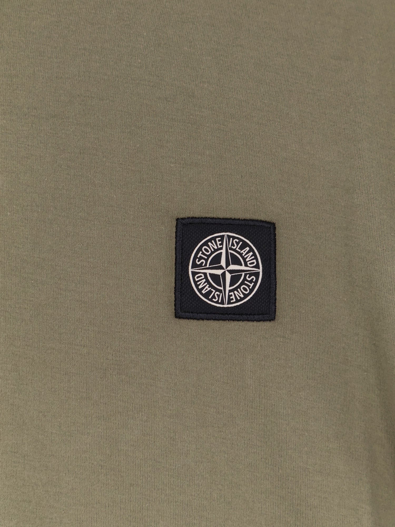 Stone Island T-shirts and Polos Military Green Cotone