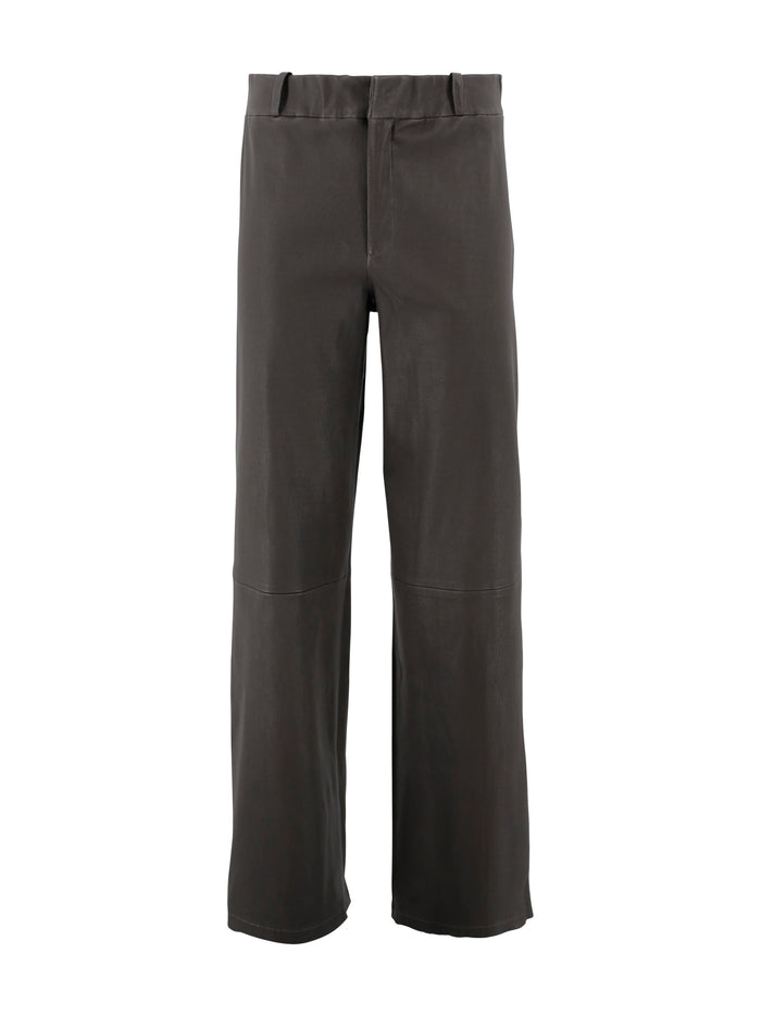 Arma Trousers Marrone Cotone
