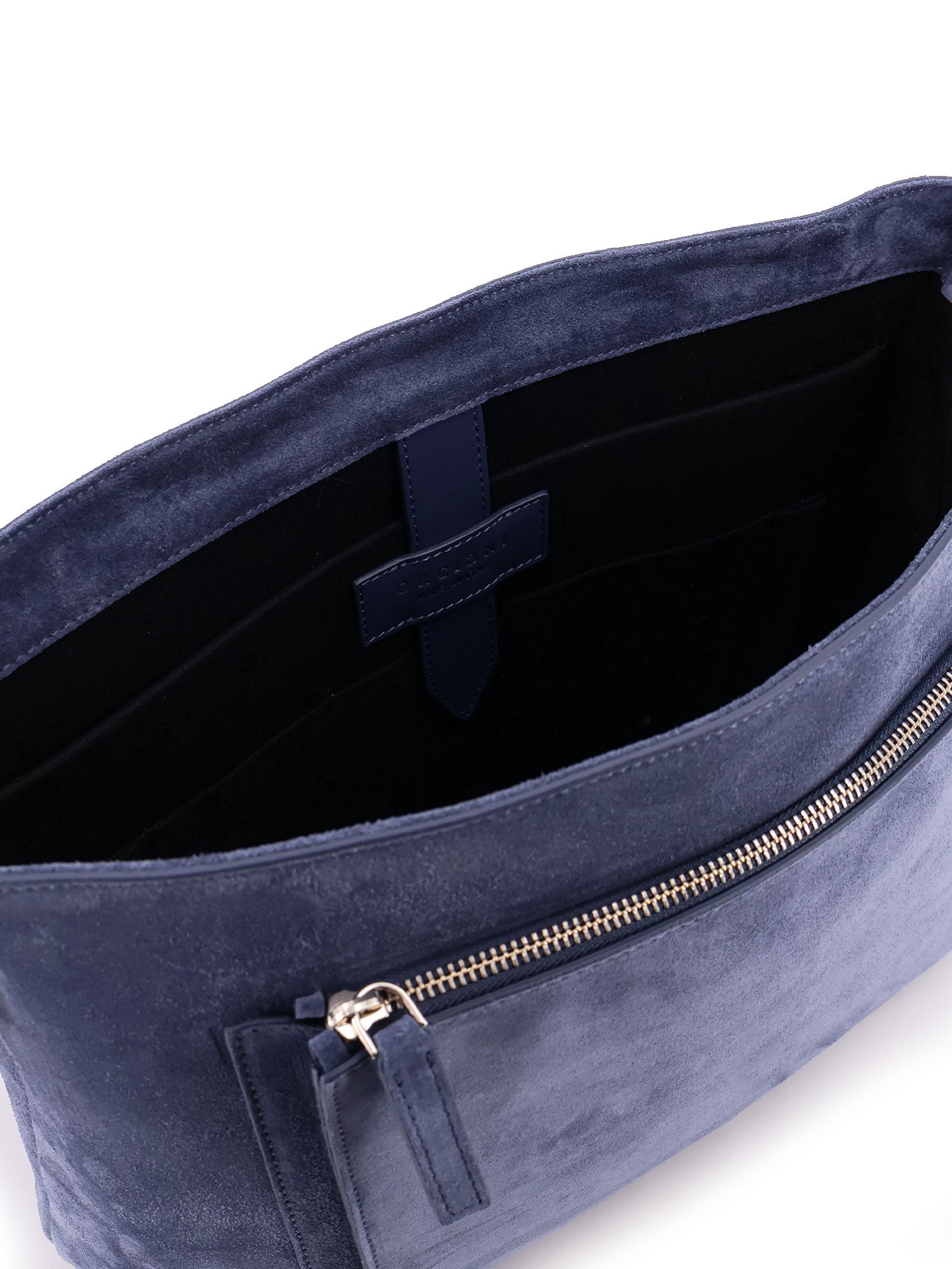 Orciani Bags Blue Suede