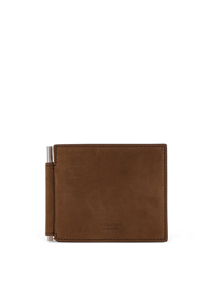 Tom Ford Wallets Olivebrown Suede