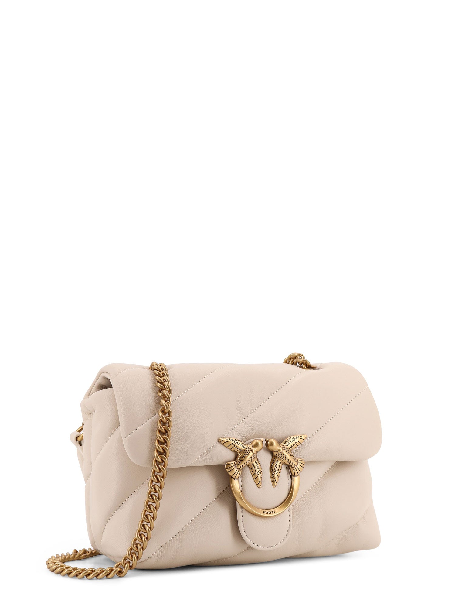 Pinko Bags White Pelle