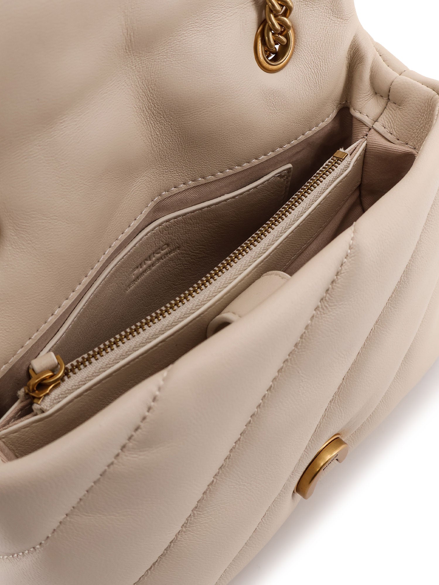 Pinko Bags White Pelle