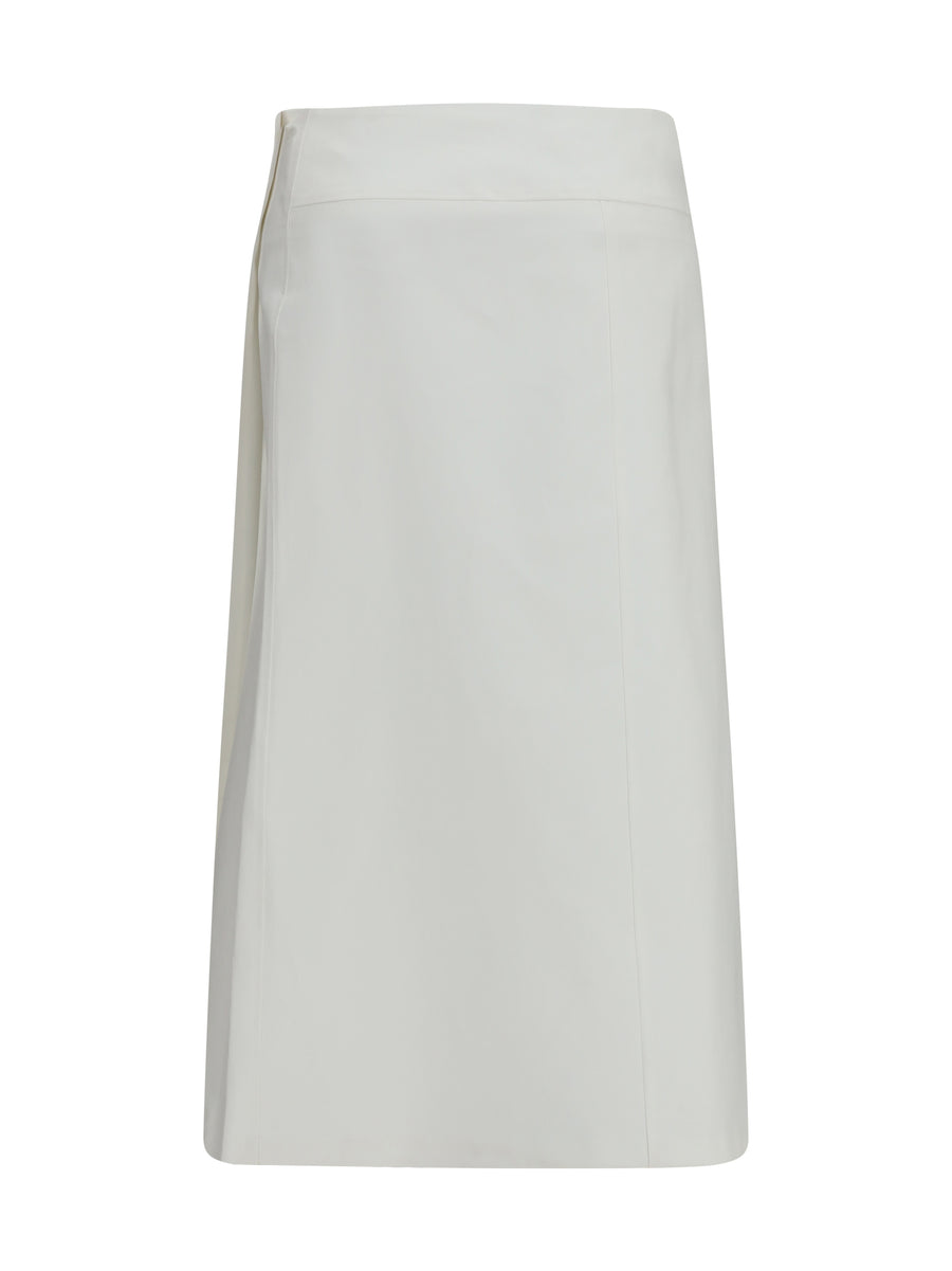 Skirt Bonded Cotton White