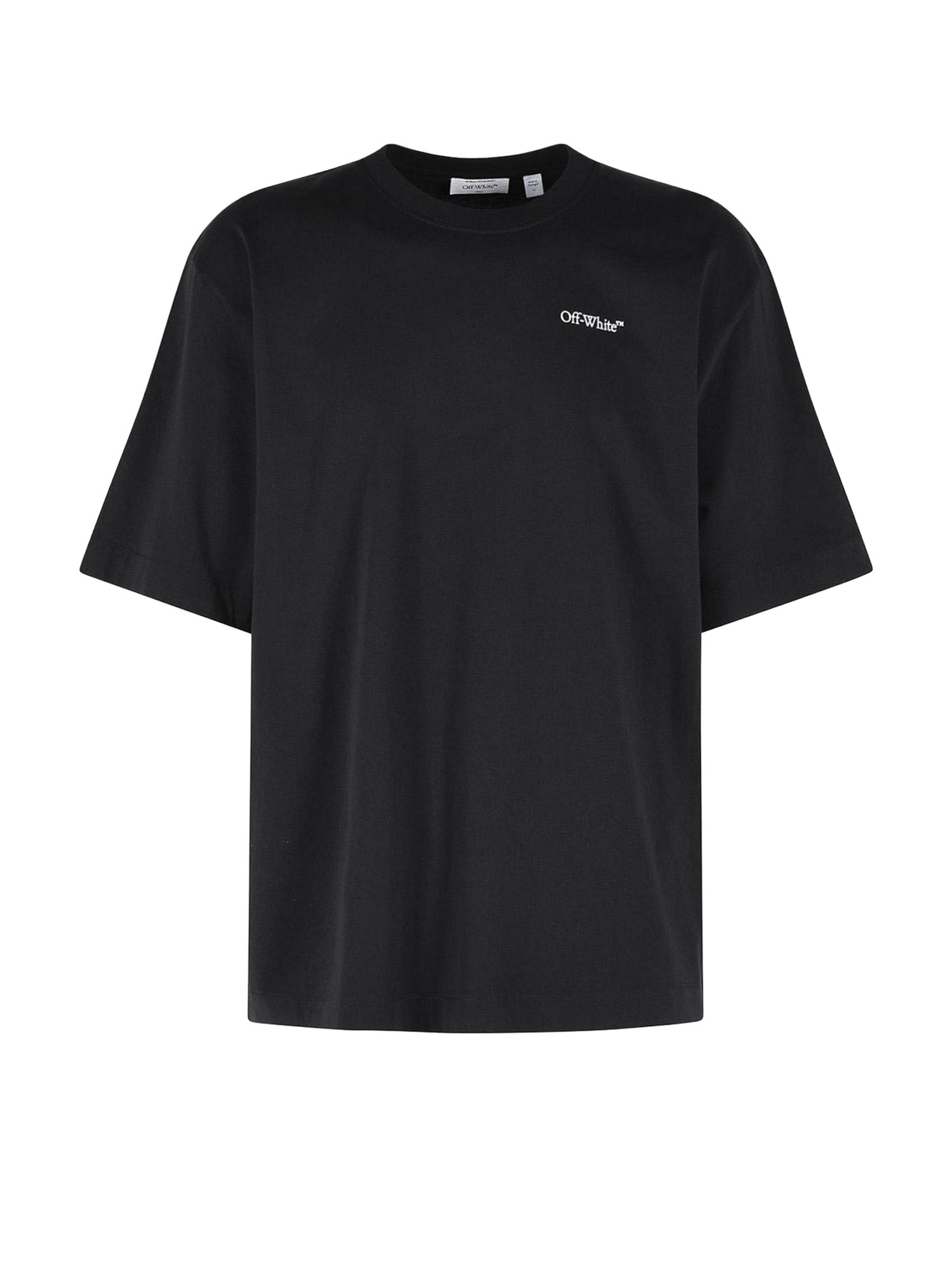 Off White T-shirts and Polos Black Cotone
