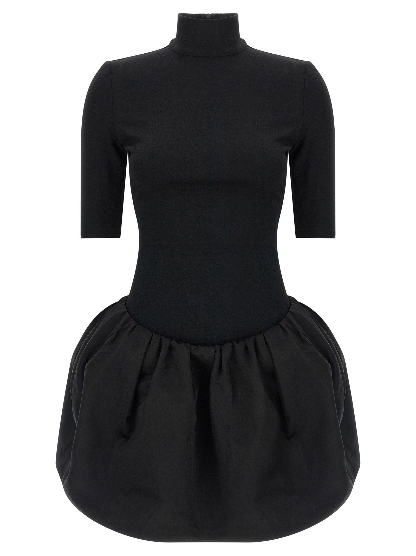 08 dress Black Cotton
