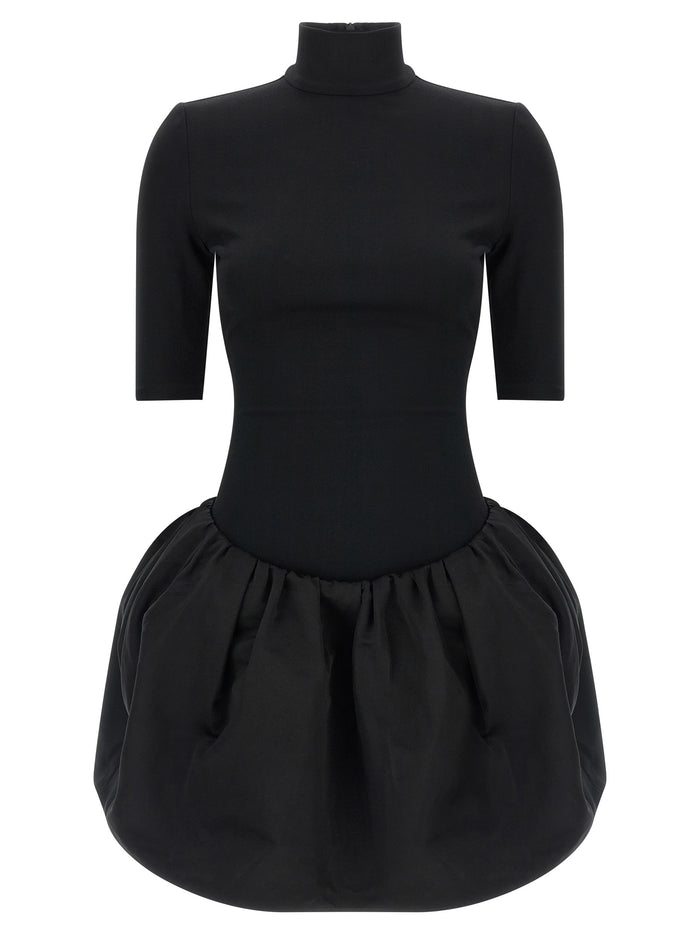 08 dress Black Cotton