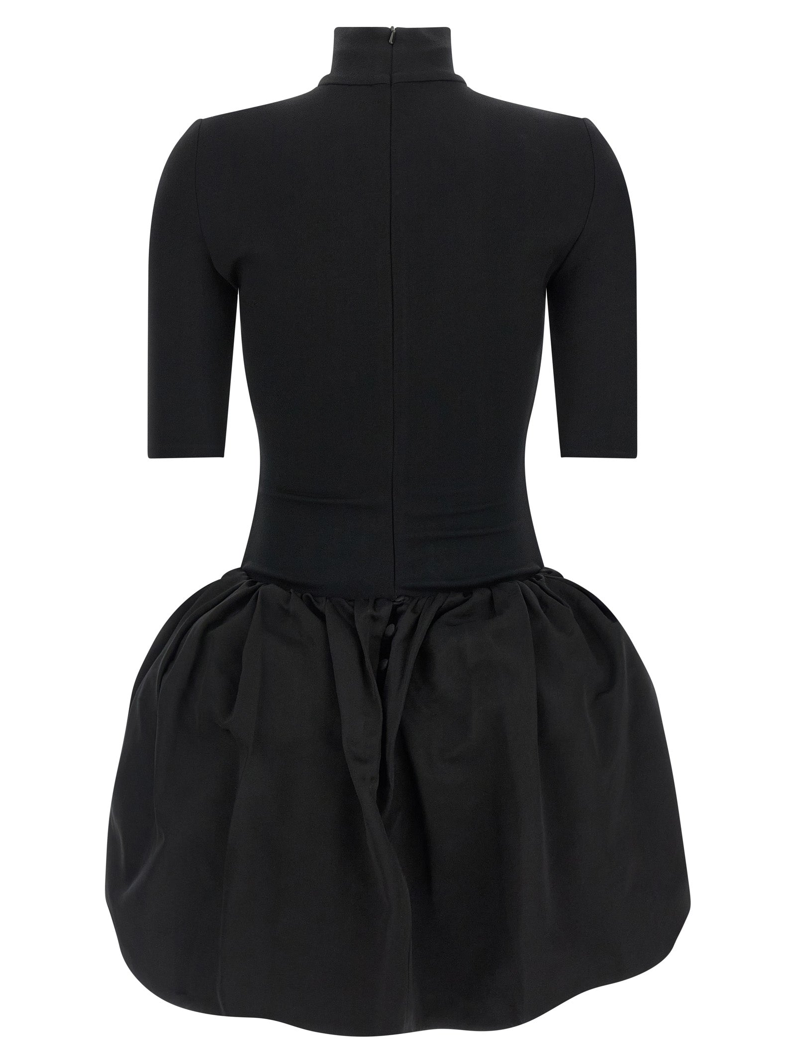 08 dress Black Cotton
