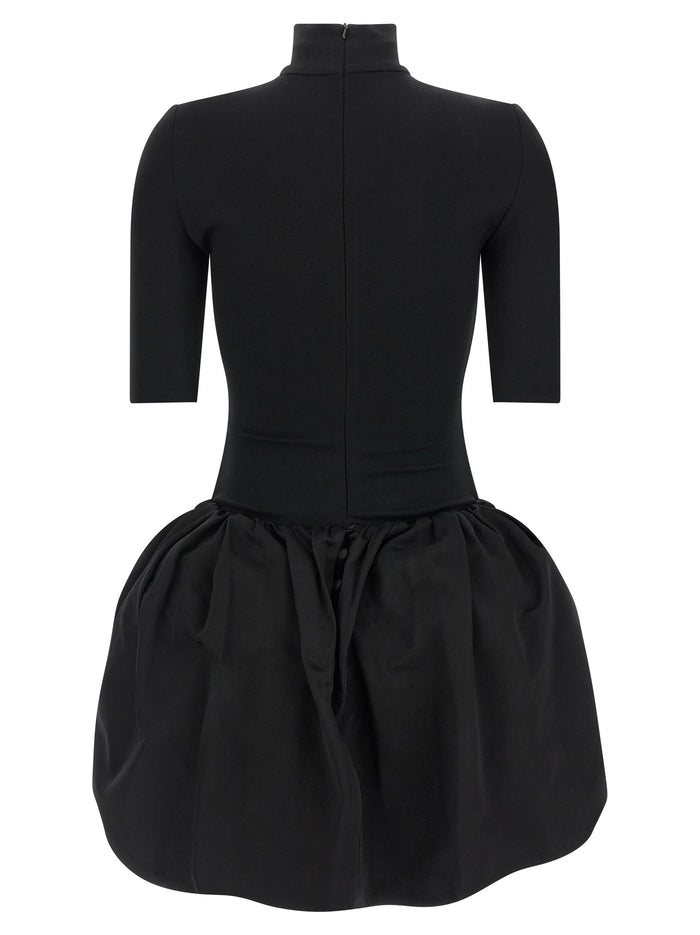 08 dress Black Cotton