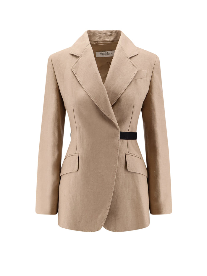 Max Mara Clothing Camel Lino