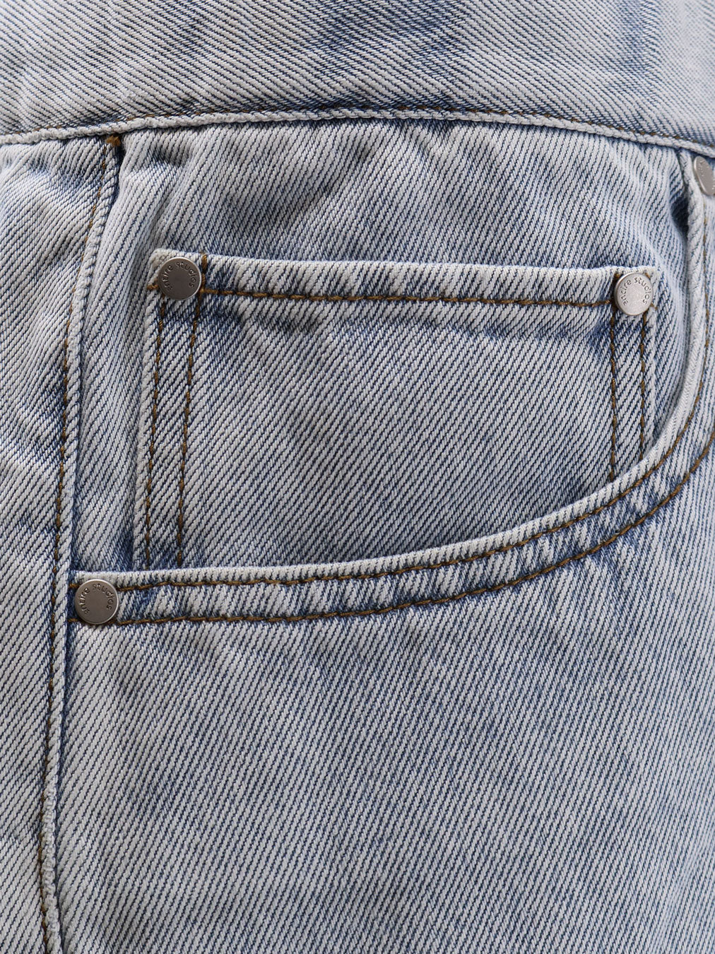 Entire Studios Shorts Old Blue Cotone