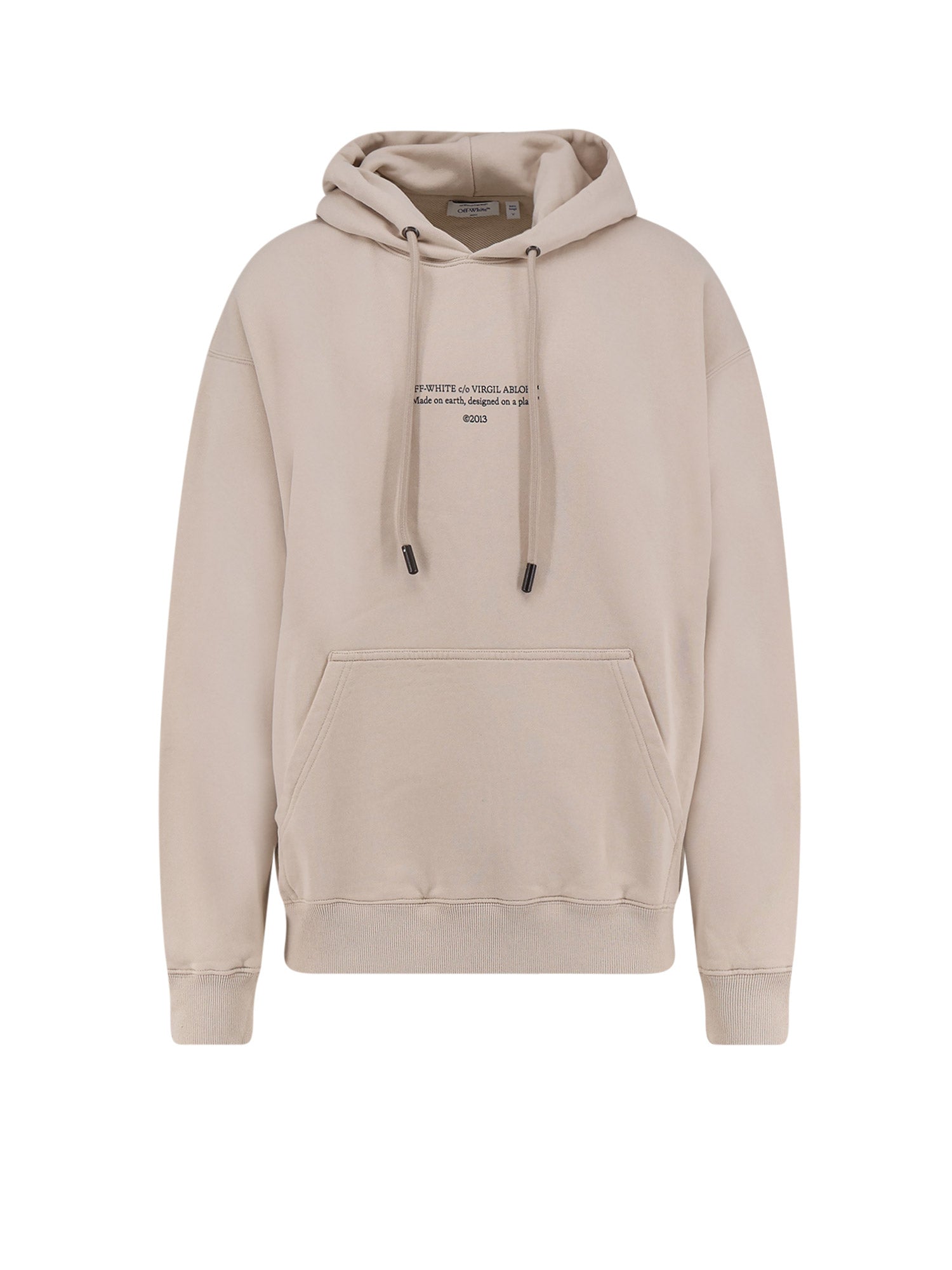 Off White Sweaters Pumice Stone Cotone