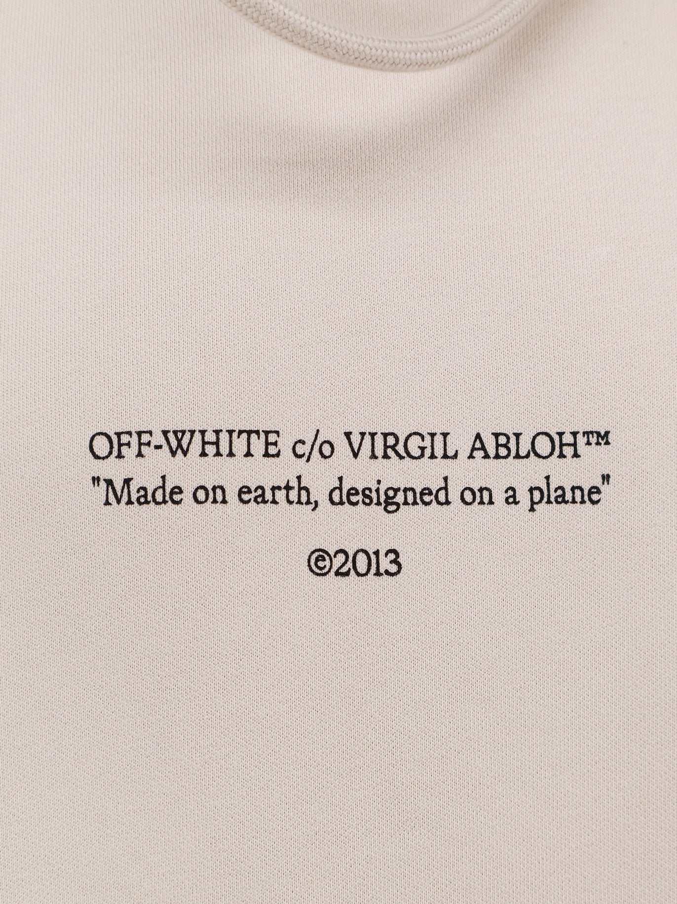 Off White Sweaters Pumice Stone Cotone