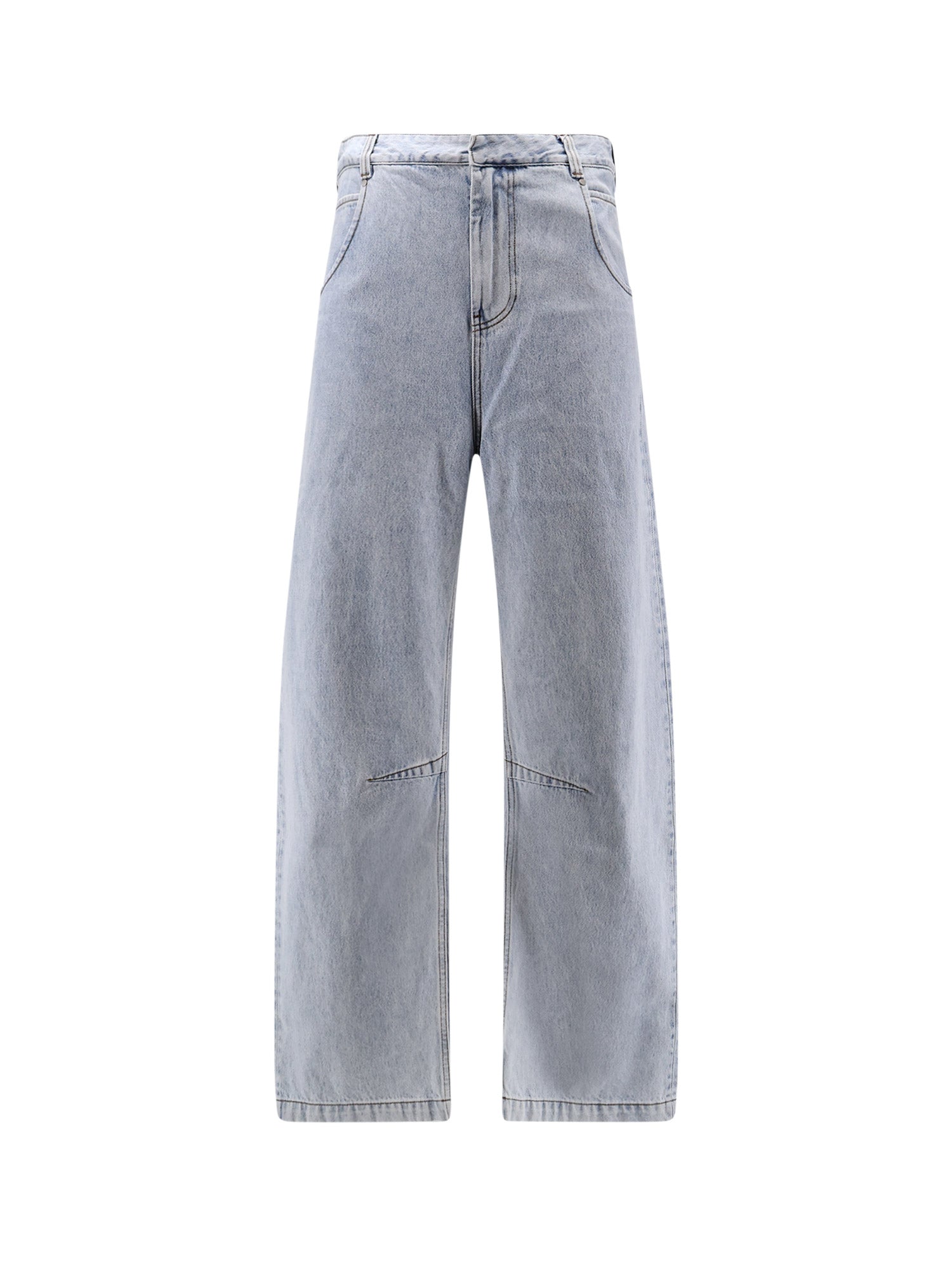 Entire Studios Jeans Old Blue Cotone