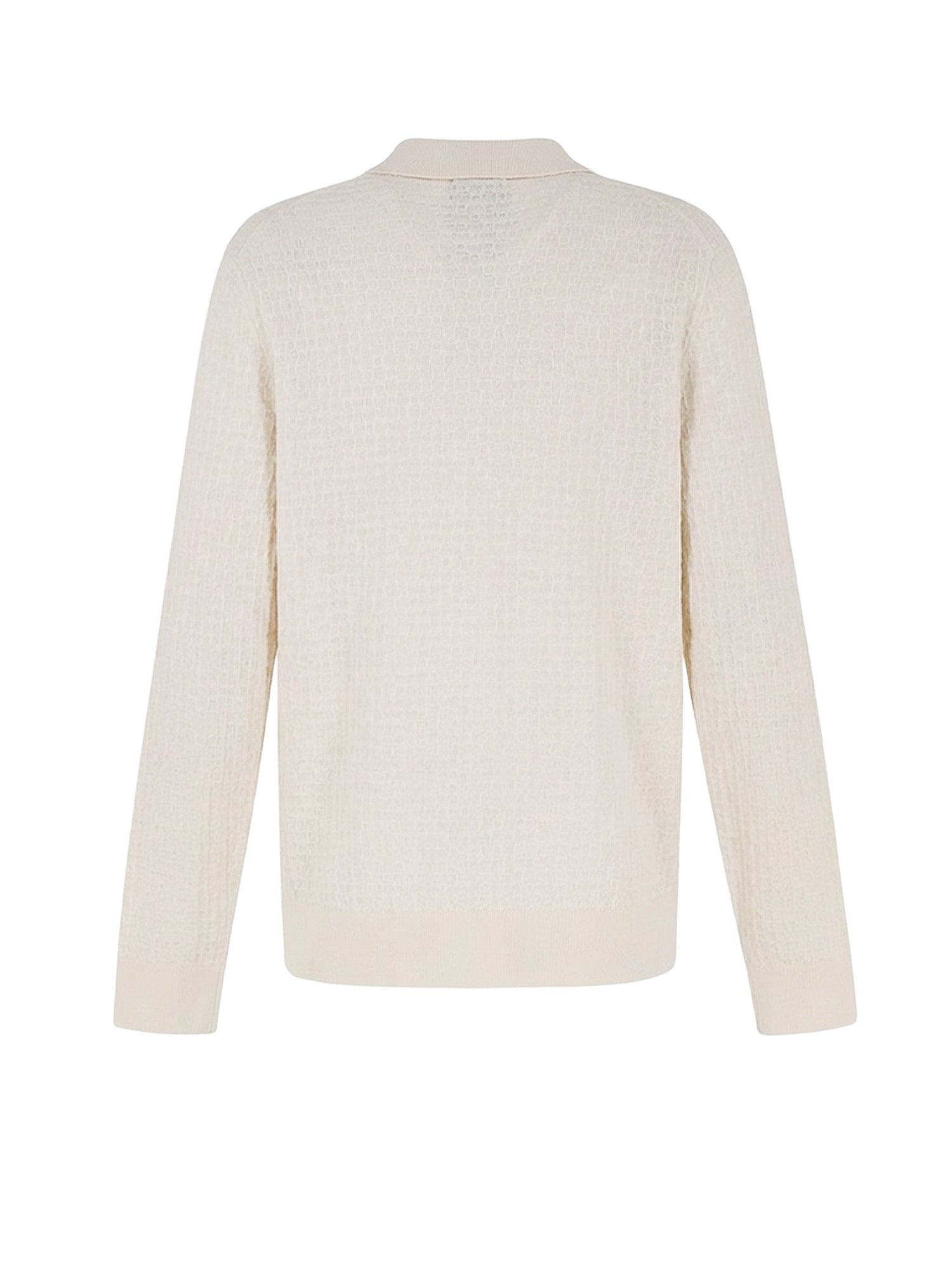 BOSS Sweaters Open White Seta