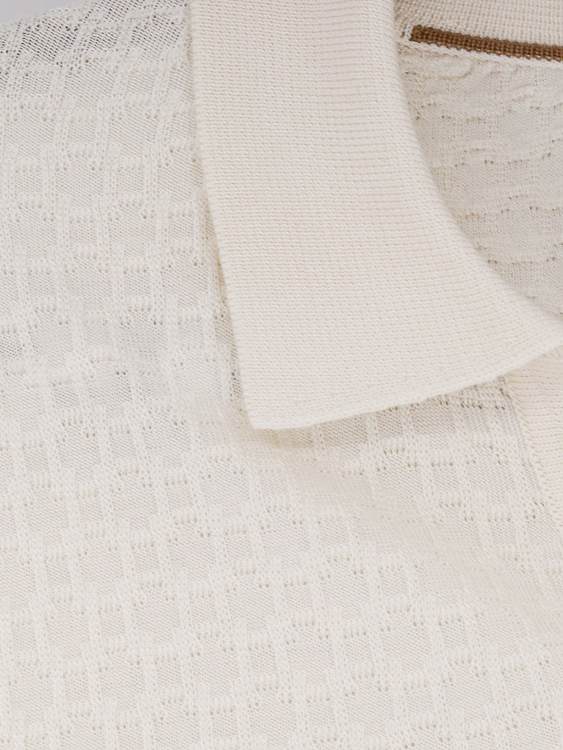 BOSS Sweaters Open White Seta