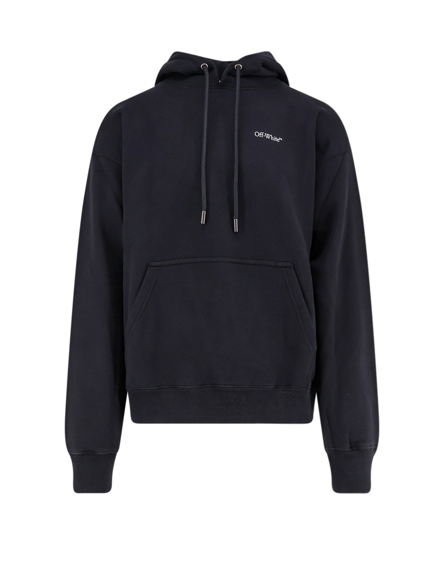 Off White Sweaters Black Cotone
