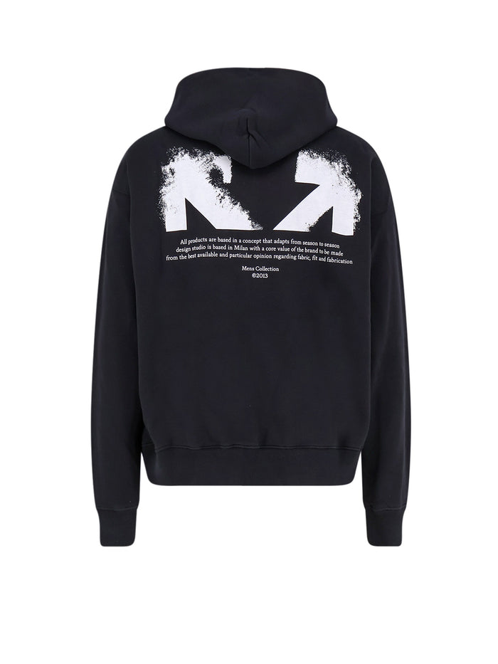 Off White Sweaters Black Cotone