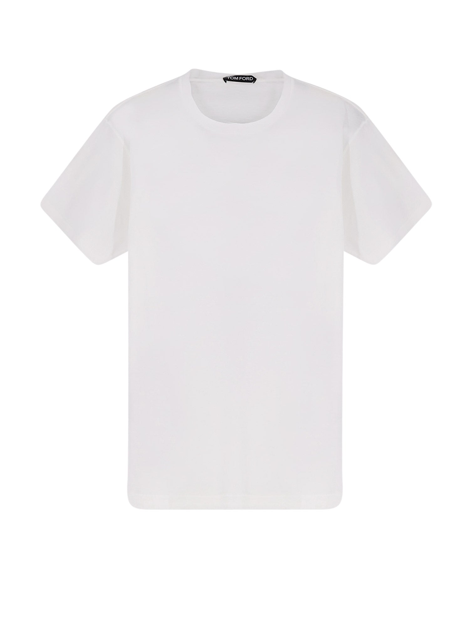 Tom Ford T-shirts and Polos Optical White Cotone Seta