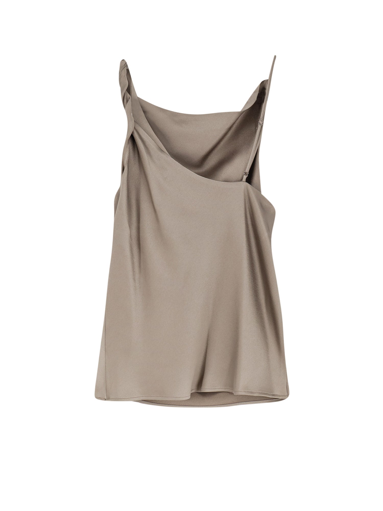 Alysi T-shirts and Polos Beige Acetato Viscosa