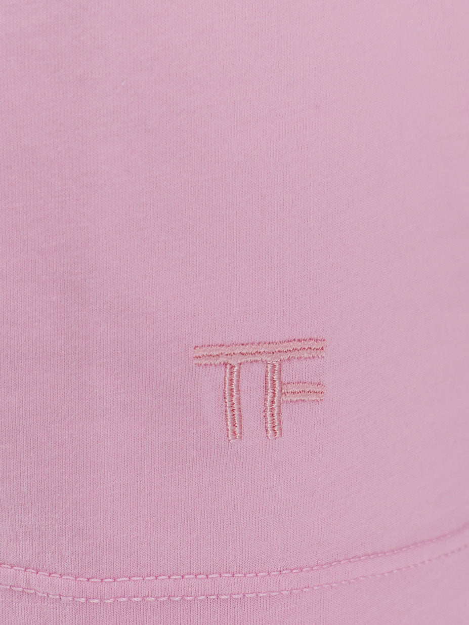 Tom Ford T-shirts and Polos Light Rose Cotone Seta