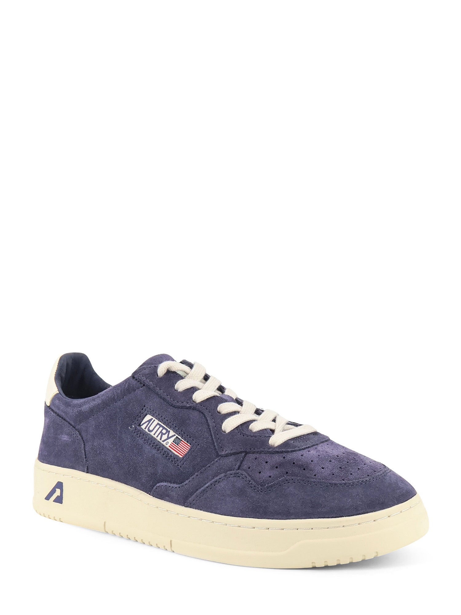 AUTRY Sneakers Blu Bianco Suede
