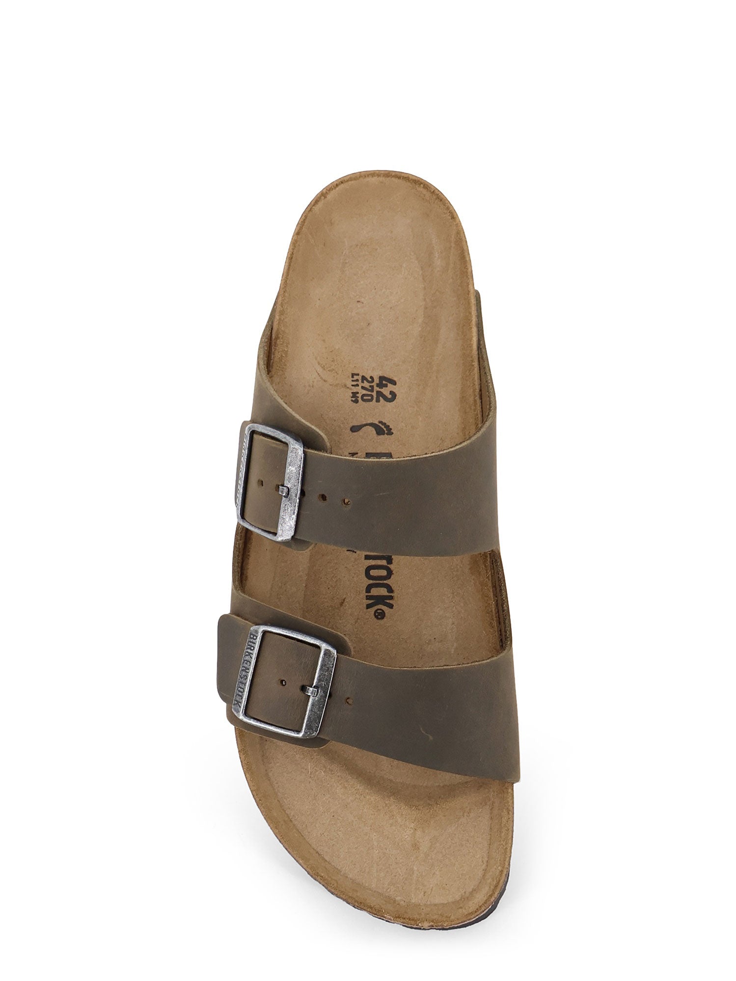 Birkenstock Sandals Faded Khaki Pelle/suede