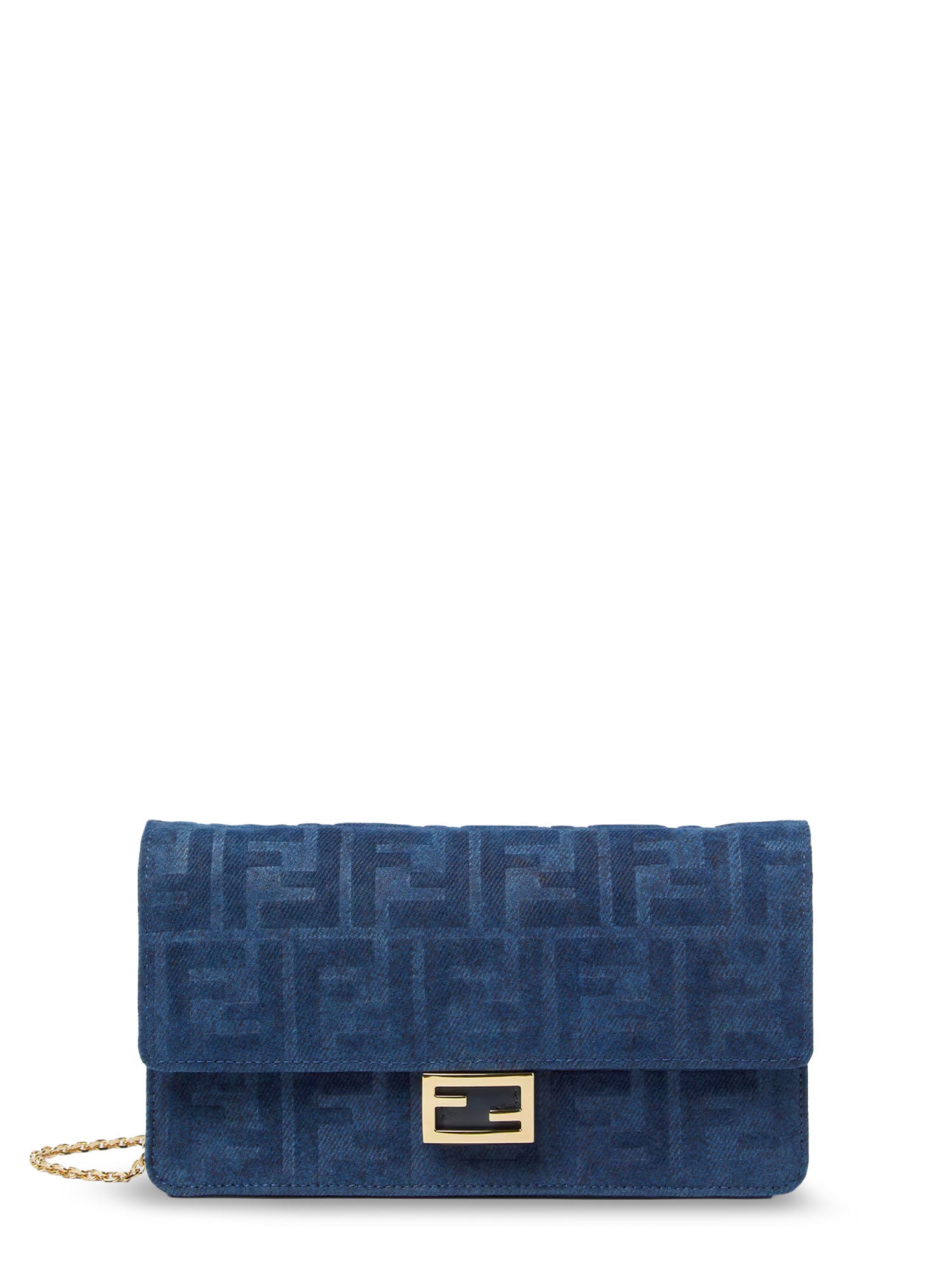 Fendi Bags Blu Abisso Corduroy
