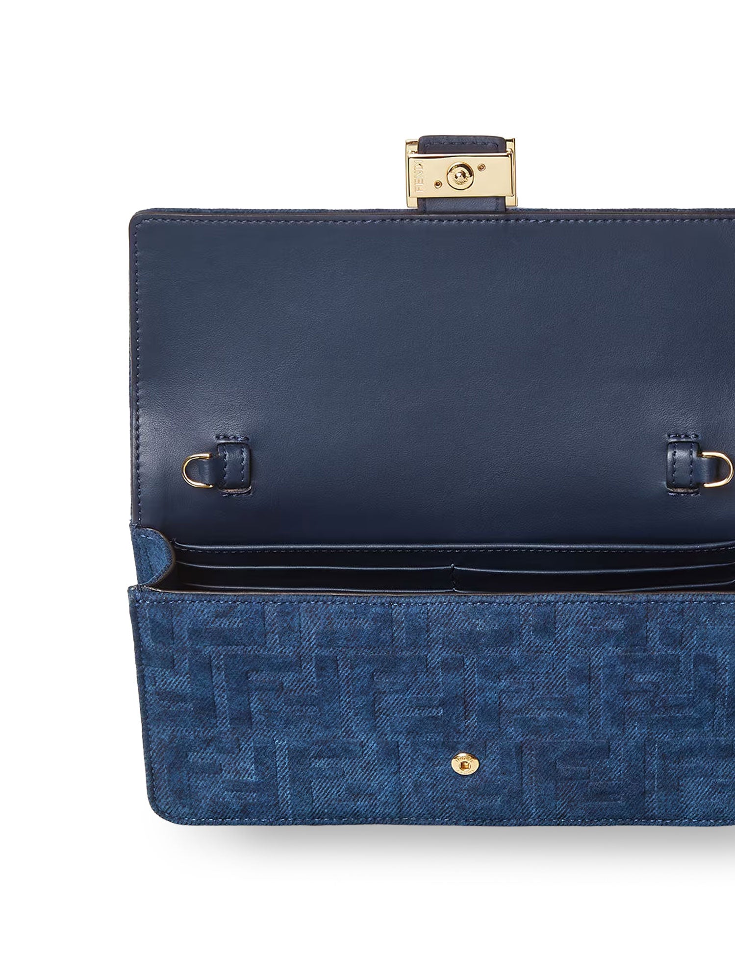 Fendi Bags Blu Abisso Corduroy