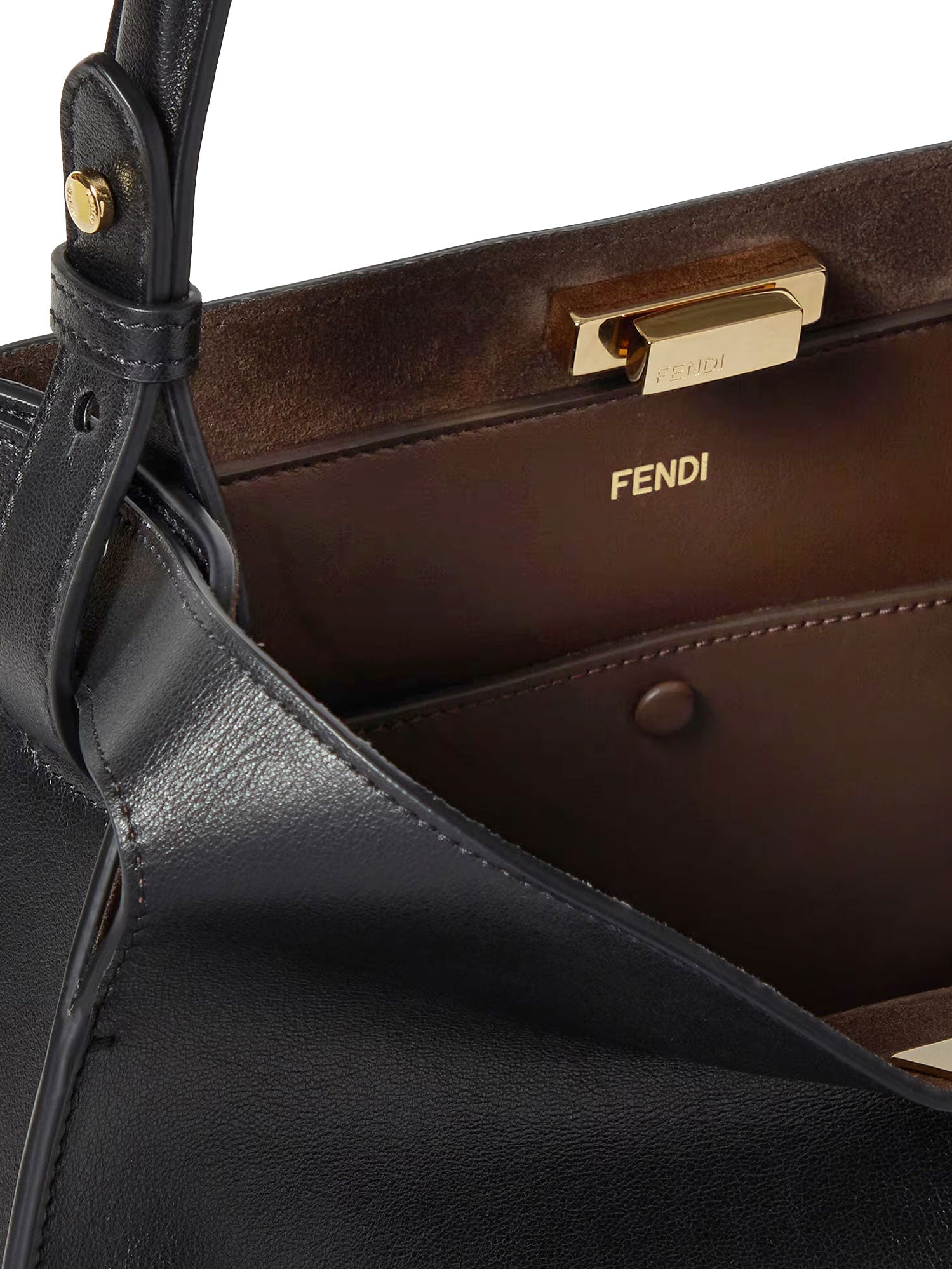 Fendi Bags Nero Chocolate Os Pelle