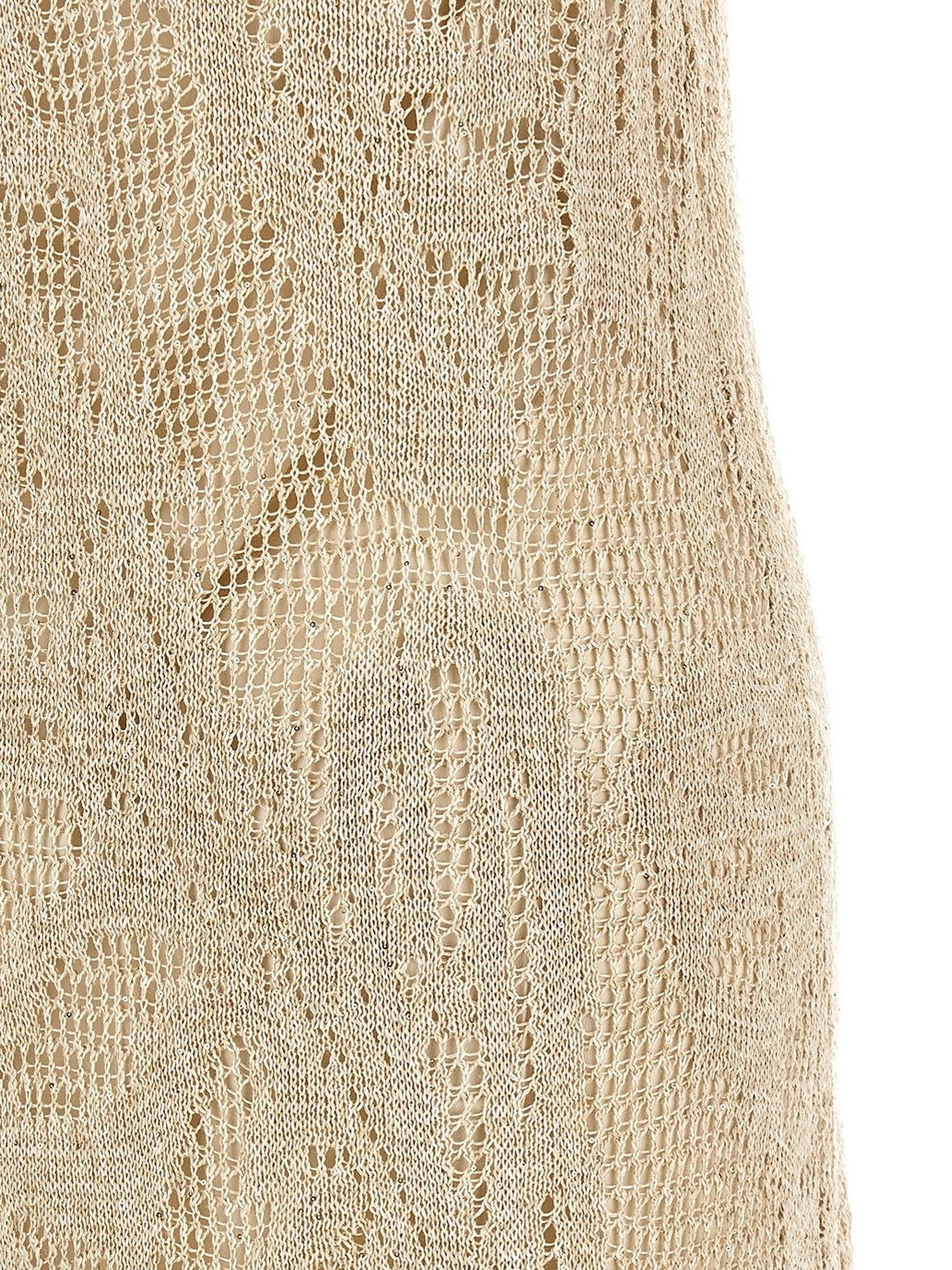 Brunello Cucinelli Dresses Beige Lino Cotone