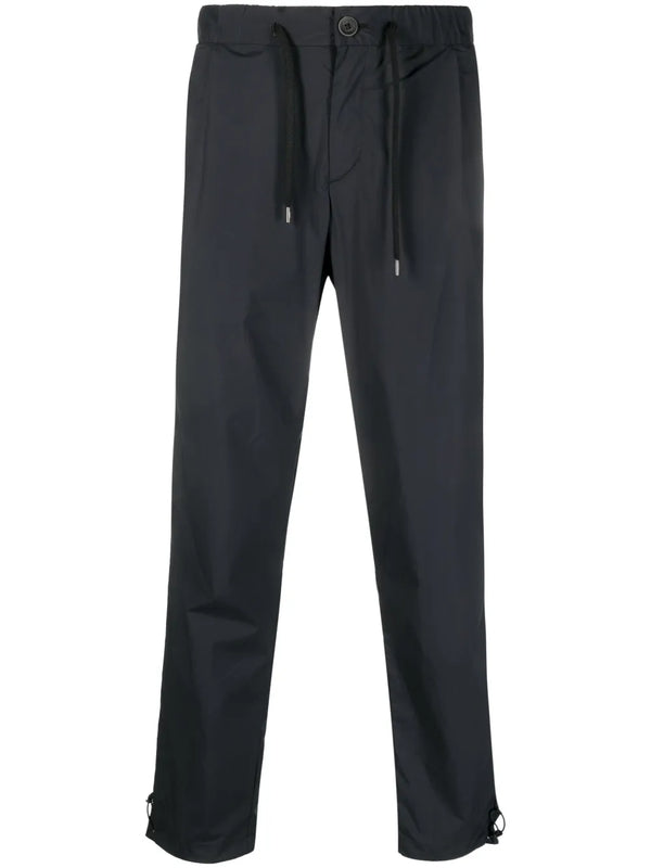 Herno Outer: Polyamide 86% trousers in black