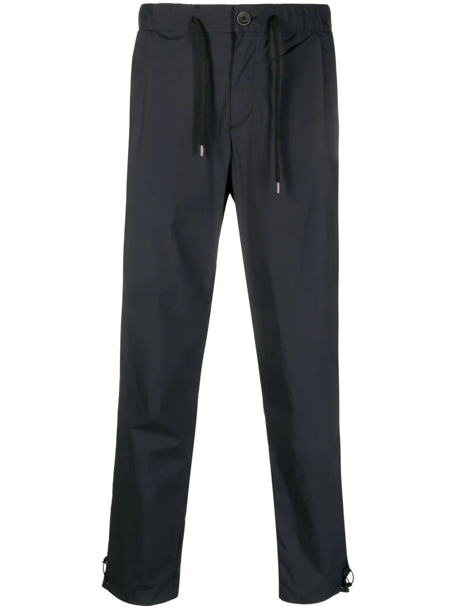 Herno Outer: Polyamide 86% trousers in black