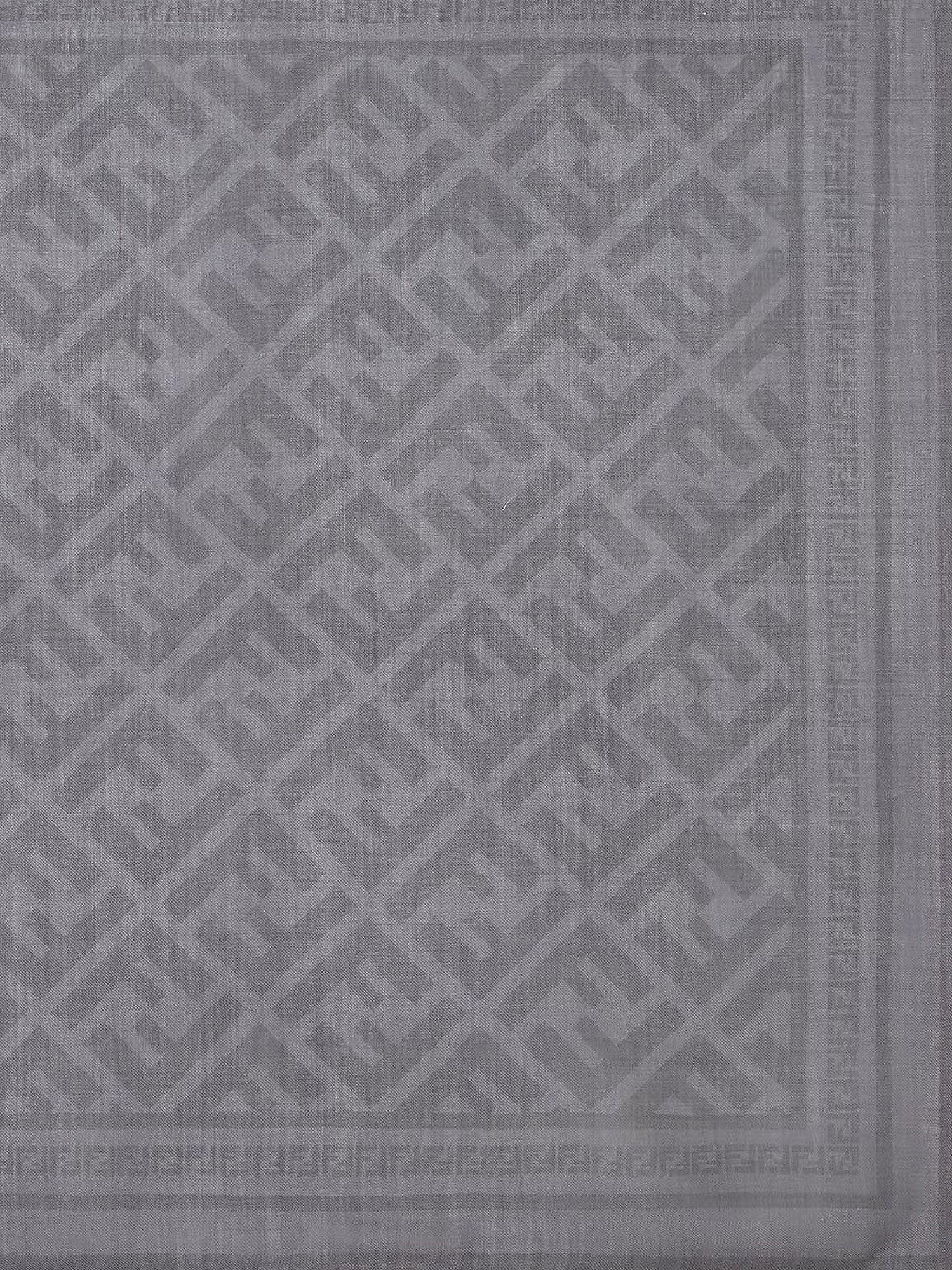 Fendi Scarfs Light Grey Lana Vergine