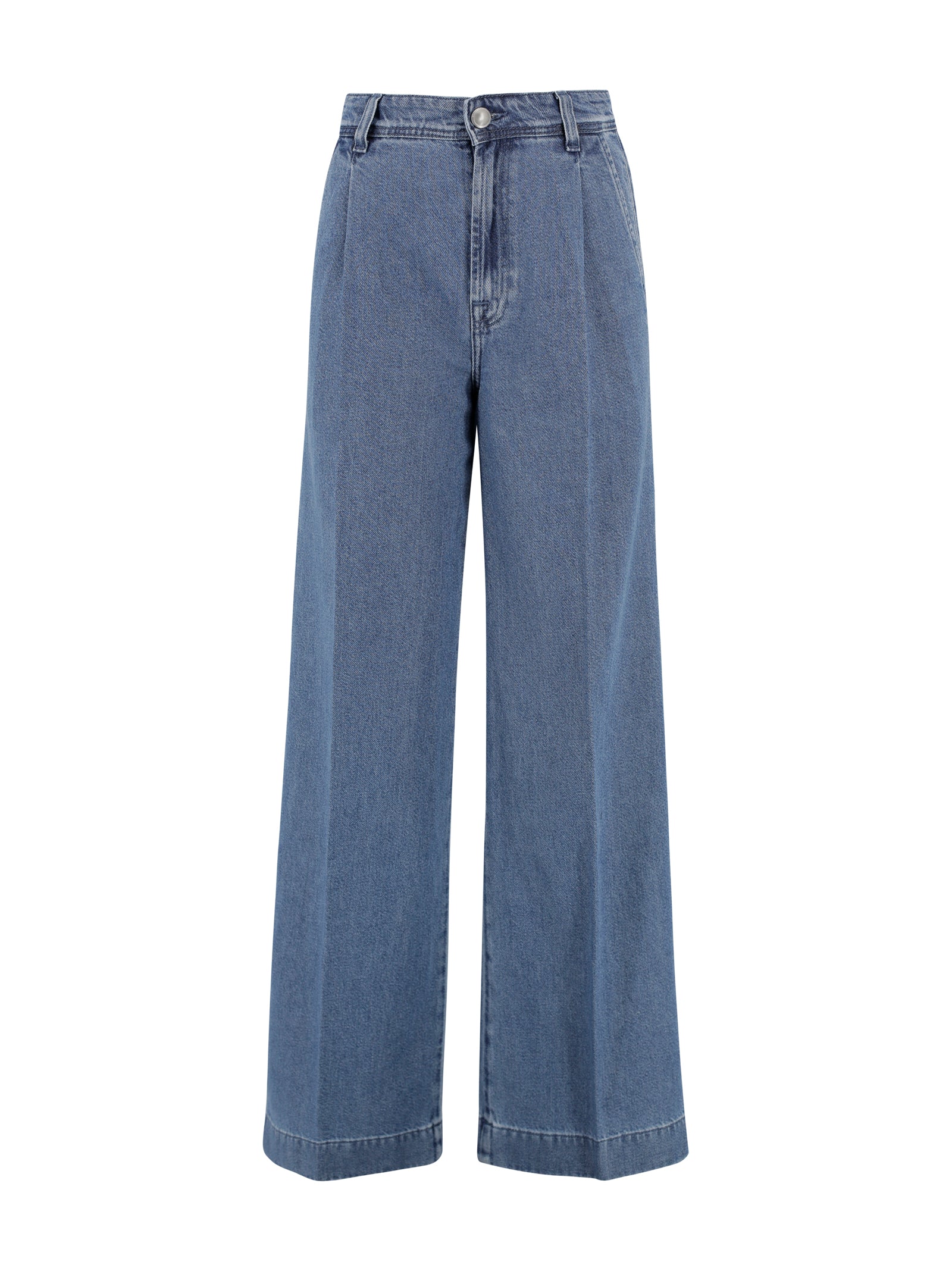 7 for all mankind Trousers Denim Cotone Lyocel