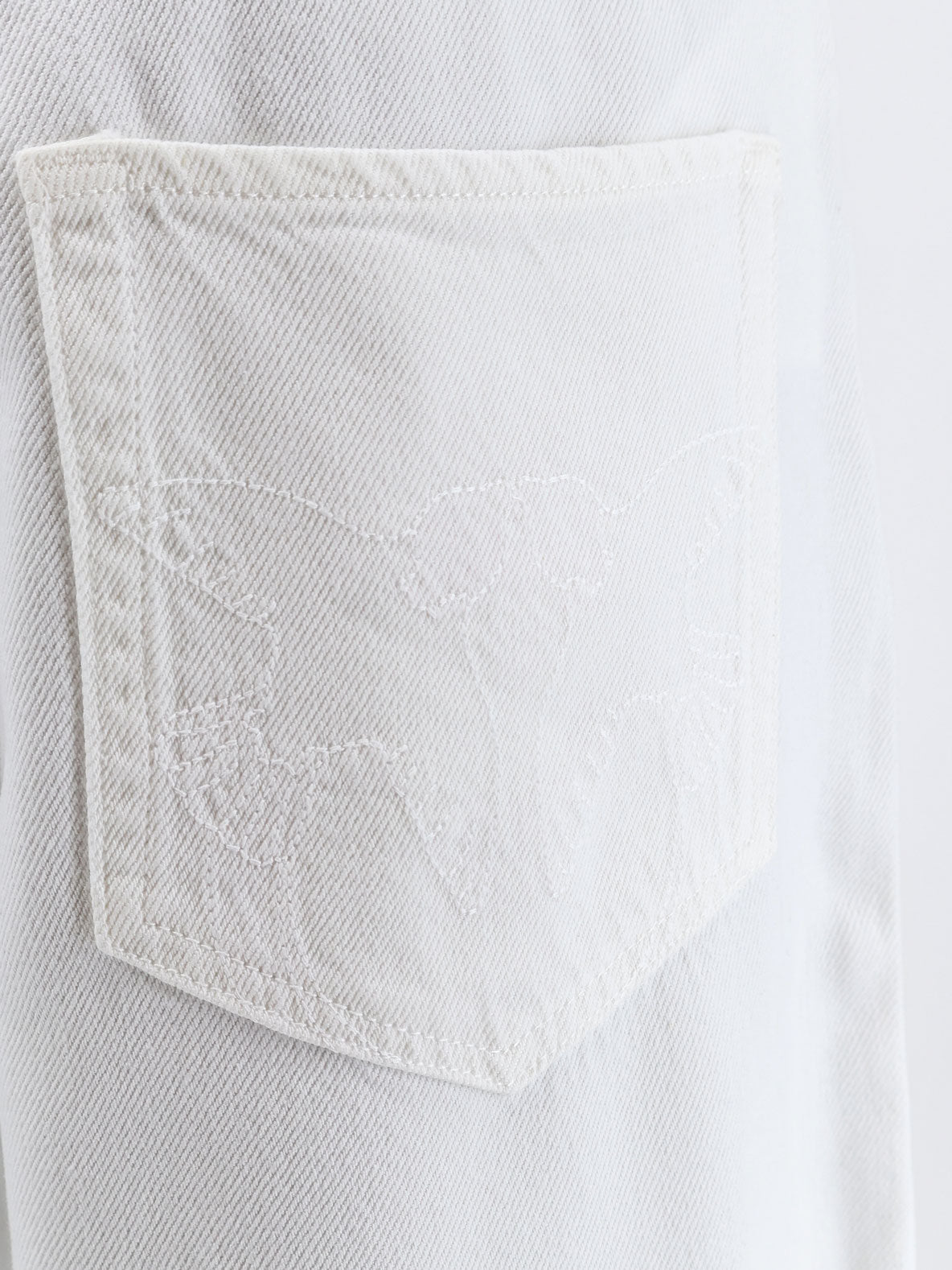 Pinko Jeans White Cotone