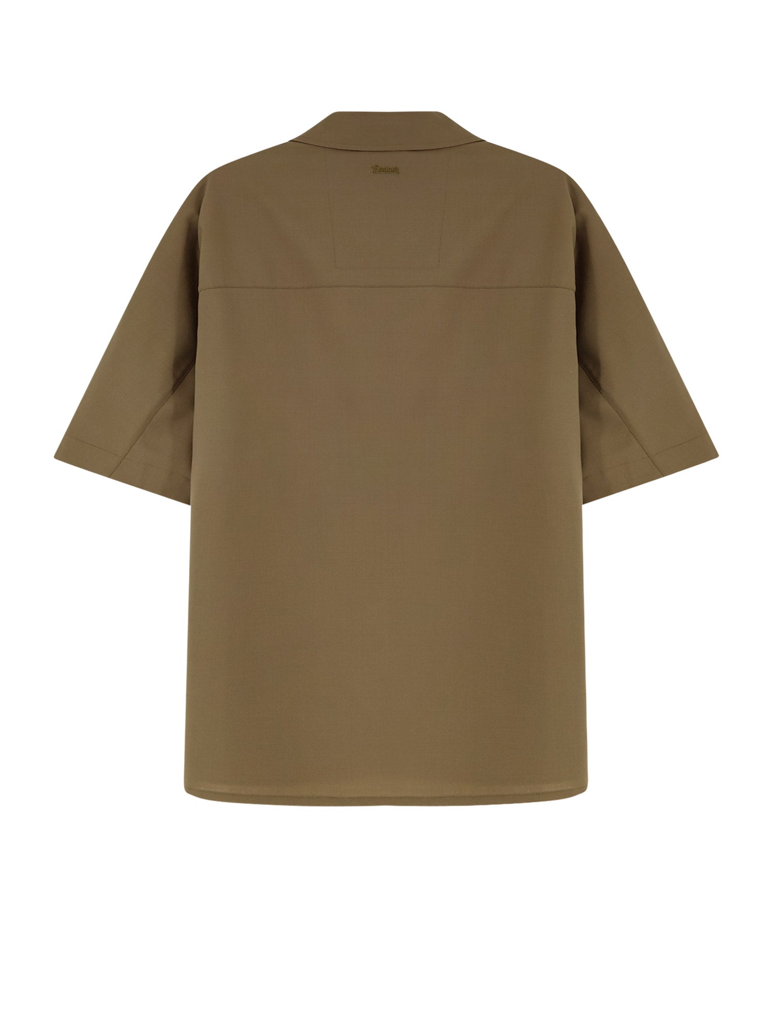 LAMINAR Shirts Verde Oliva Poliestere Lana
