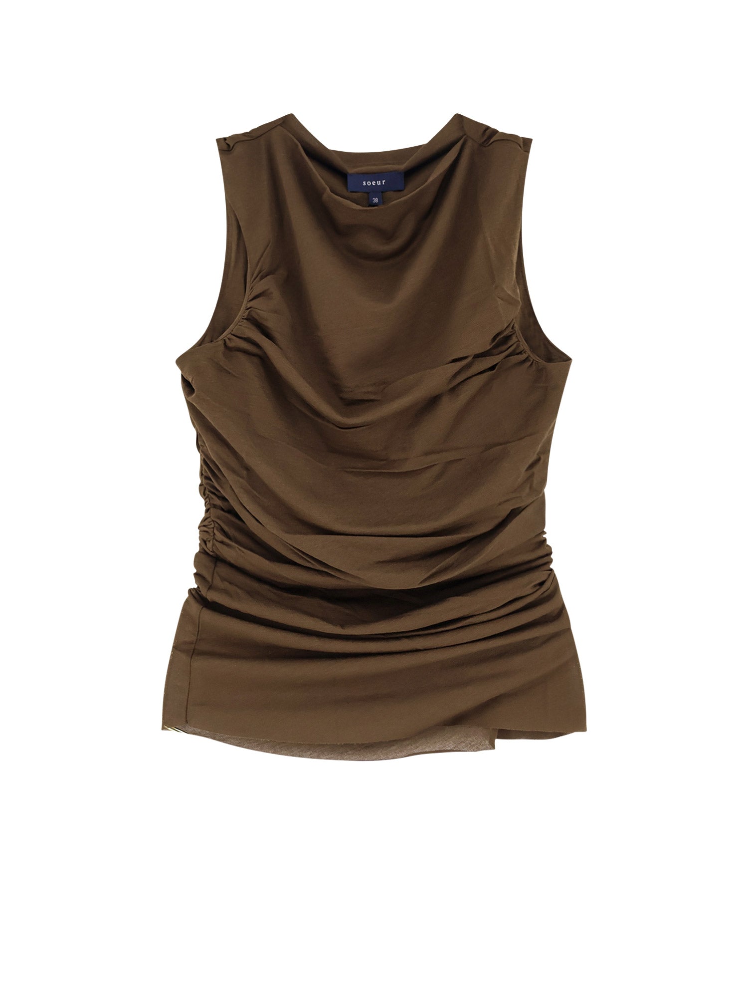 SOEUR T-shirts and Polos Kaki/bronze Cotone