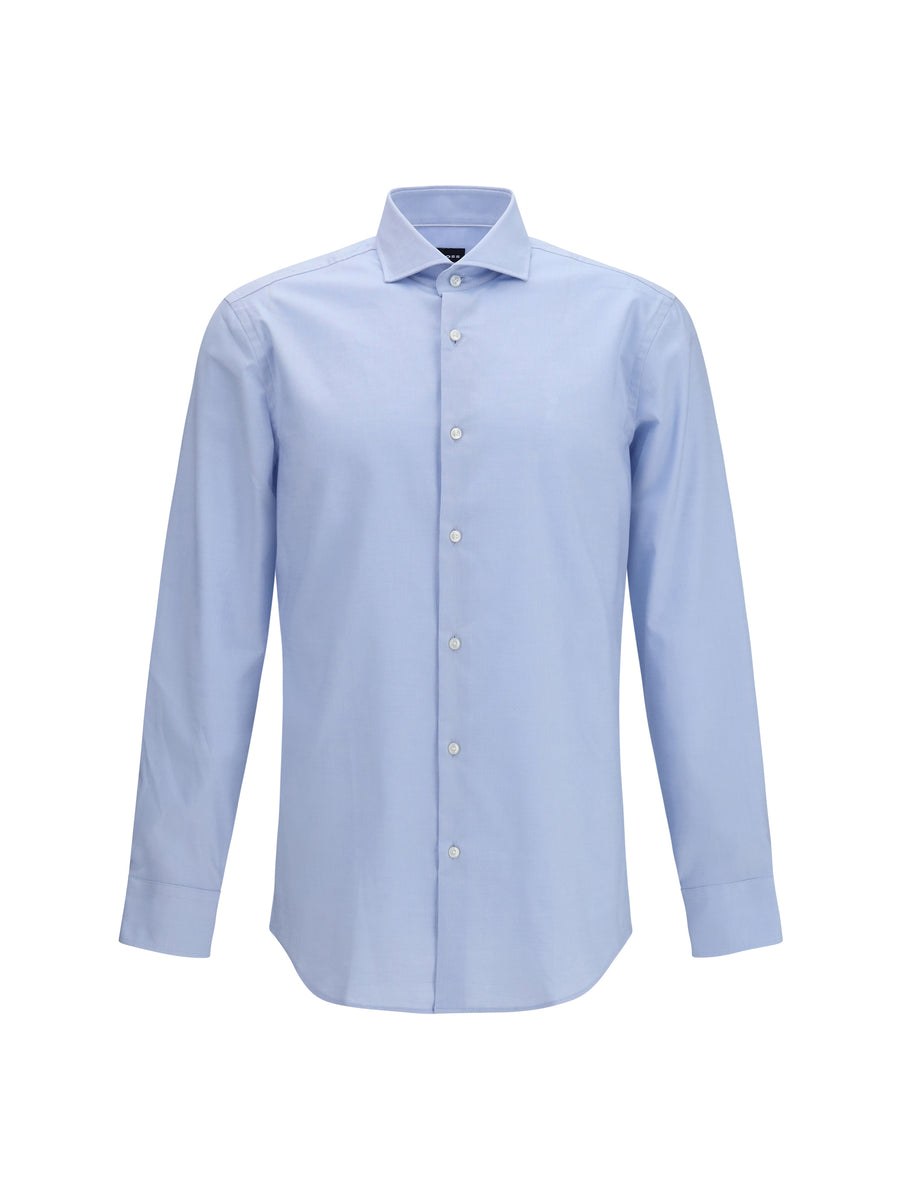 Shirt Cotton Light-Pastel Blue Light/pastel
