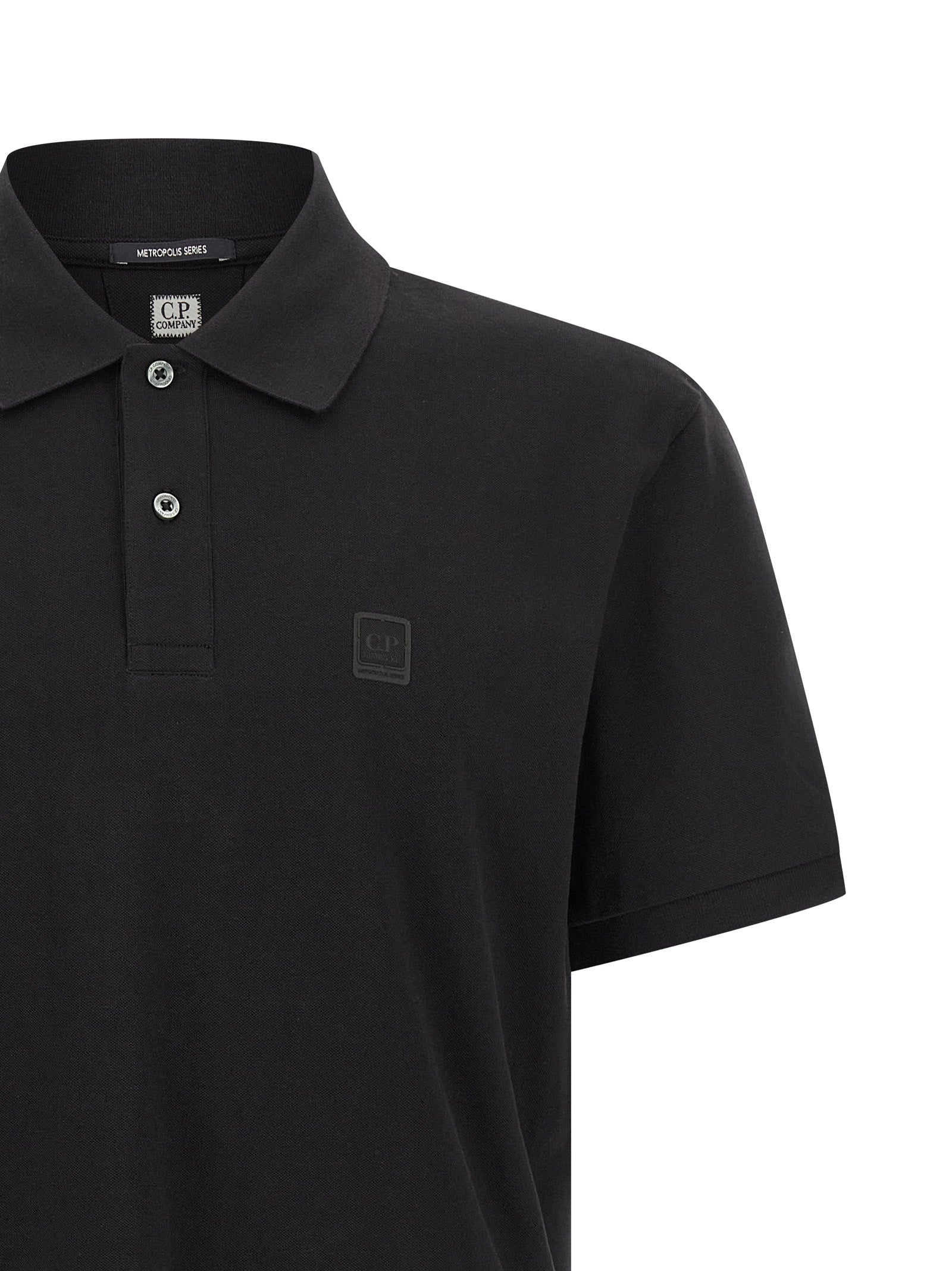 The Metropolis Series polo shirt Black Cotton