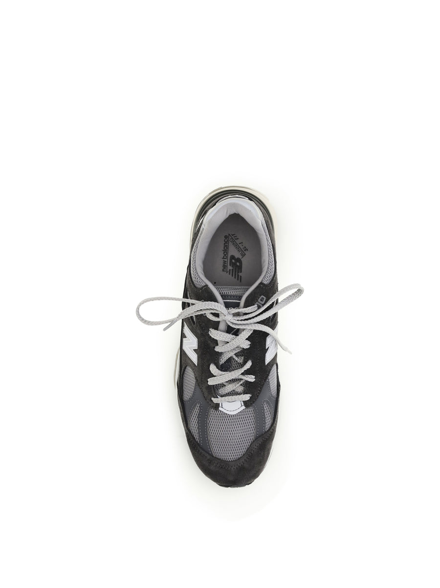 Sneakers 991v2 Iron Alloy Upper: Calf Leather Trainers