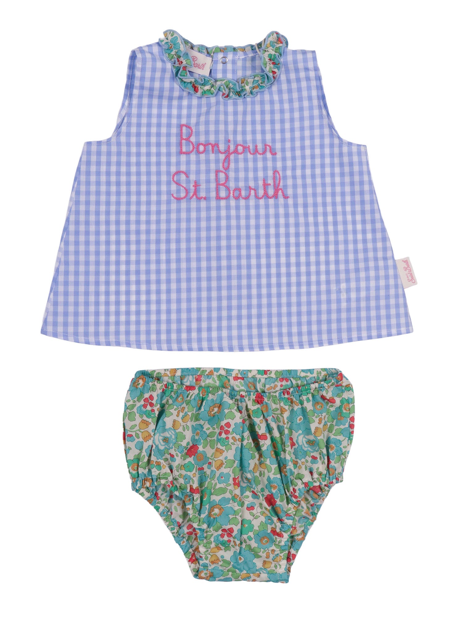 Abbie-Cotton Vyc 31 Betsy 56 Emb Light Blue Set