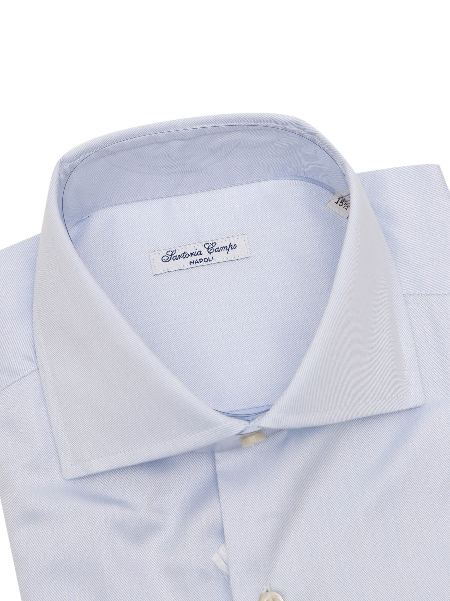 Mens Shirt Light Blue Cotton