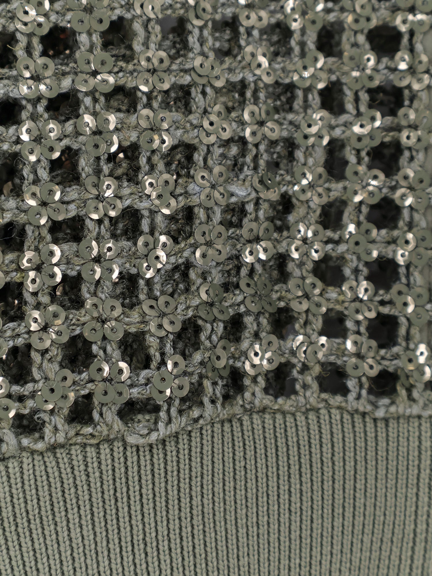 Brunello Cucinelli Sweaters Eucalyptus Seta Lino