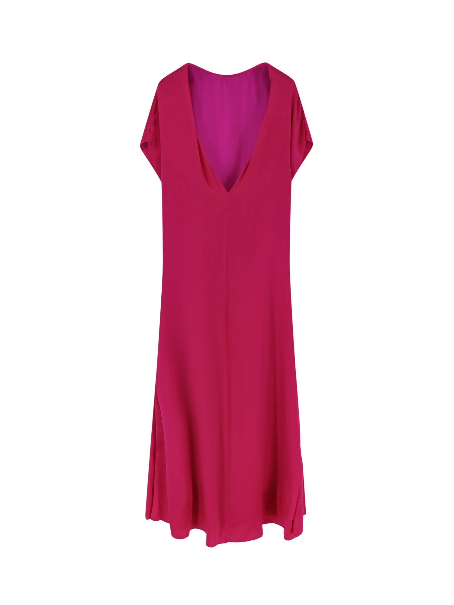 Dries Van Noten Dresses Fuchsia Seta