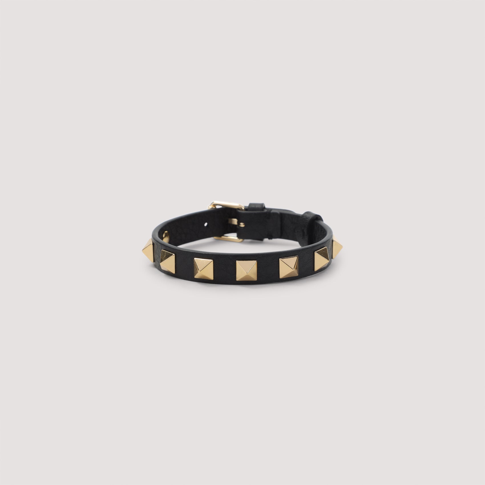 Leather Bracelet Black Calf Jewellery