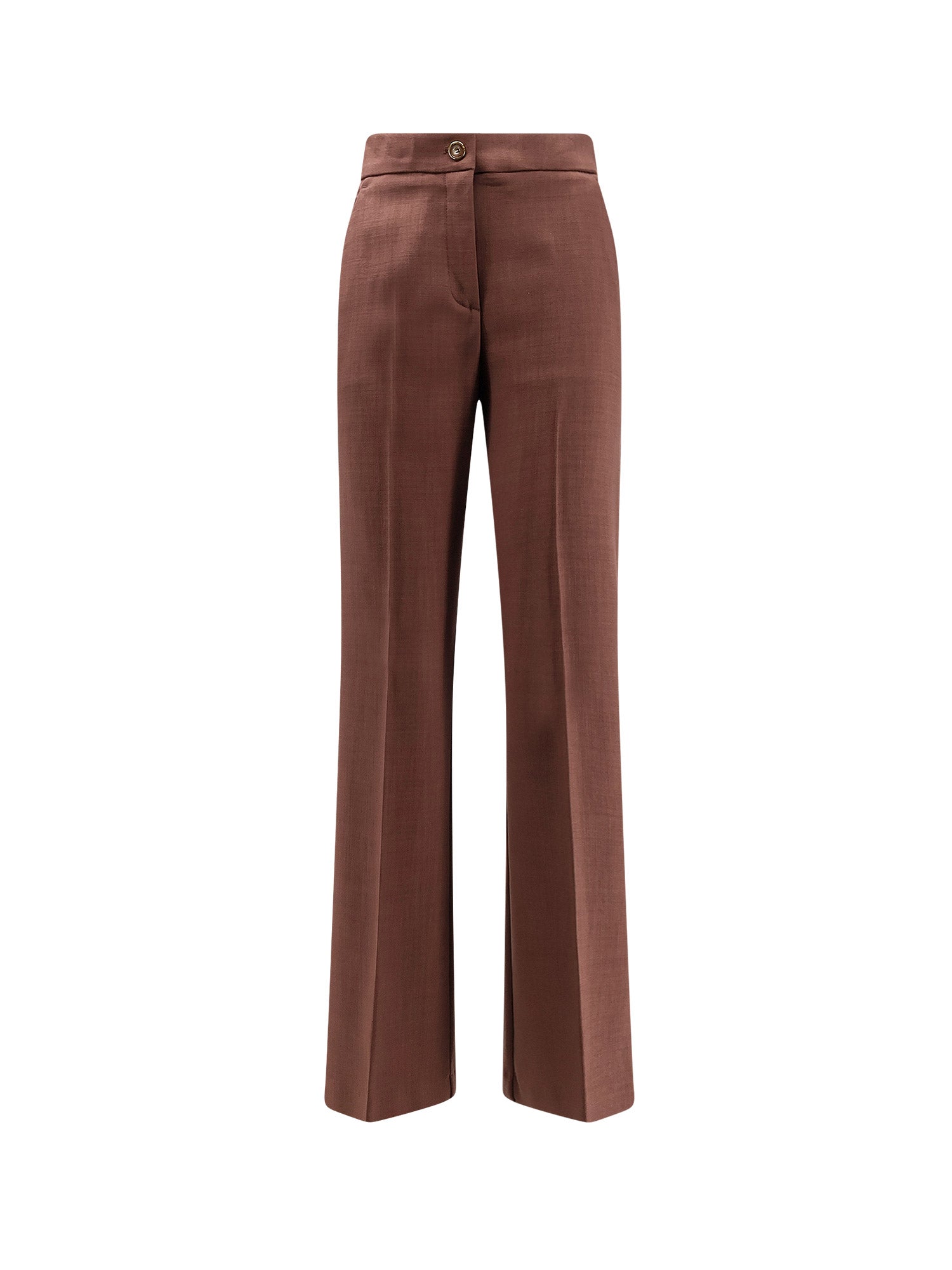 Pinko RTW Brown Viscosa Poliestere Elastan